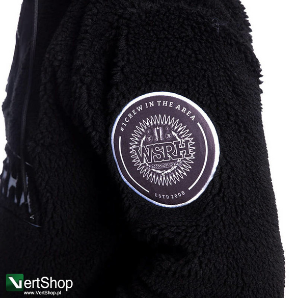 WSRH WUESERHA BLUZA KAPTUR HALF-ZIP CZARNA