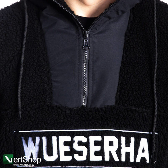 WSRH WUESERHA BLUZA KAPTUR HALF-ZIP CZARNA