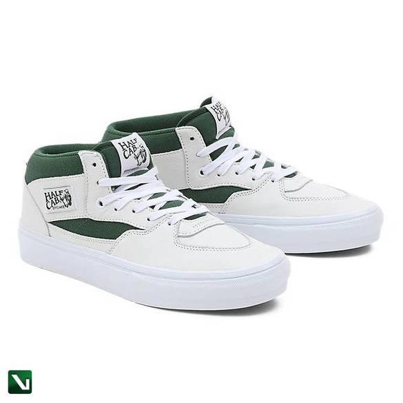 buty Vans Half Cab (White/Green)