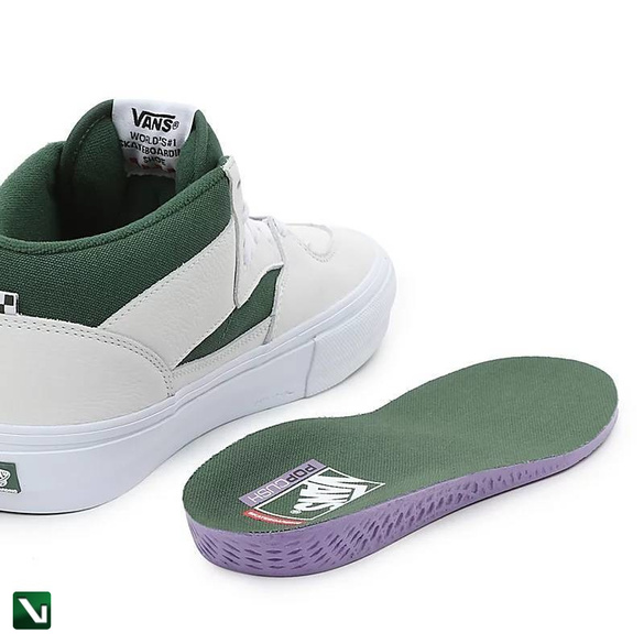 buty Vans Half Cab (White/Green)
