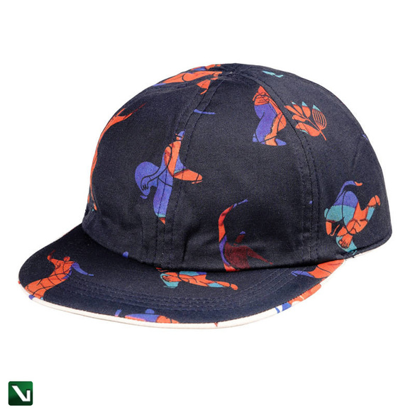 czapka Magenta Ballet Reversible 6P hat natural & dark navy