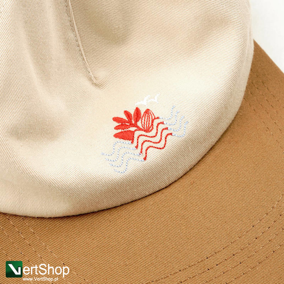 czapka Magenta Sunset snapback hat sand