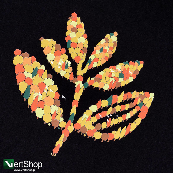 koszulka Magenta Forrest Plant tee black