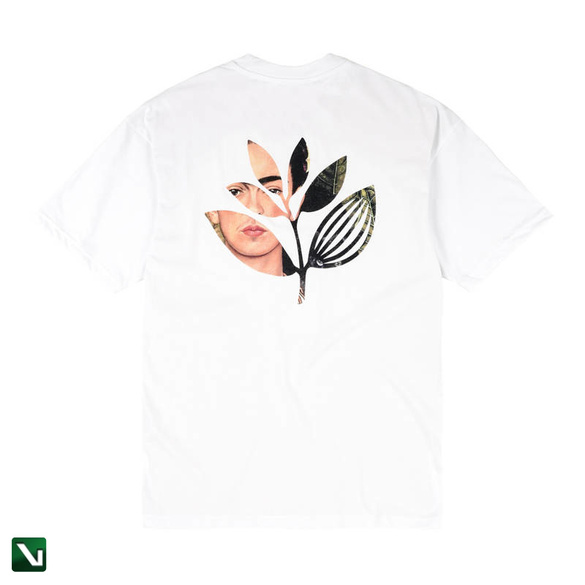 koszulka Magenta Frida Plant tee white