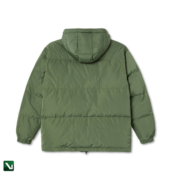 kurtka polar hood puffer light olive