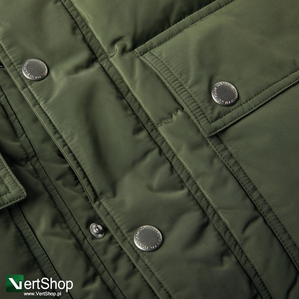 kurtka polar hood puffer light olive