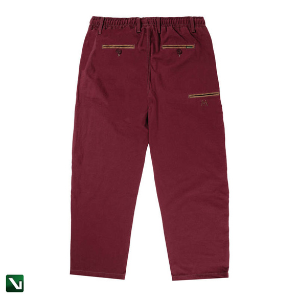 spodnie Magenta Loose Pants 2 Tone (Burgundy)