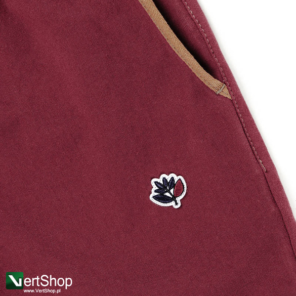 spodnie Magenta Loose Pants 2 Tone (Burgundy)